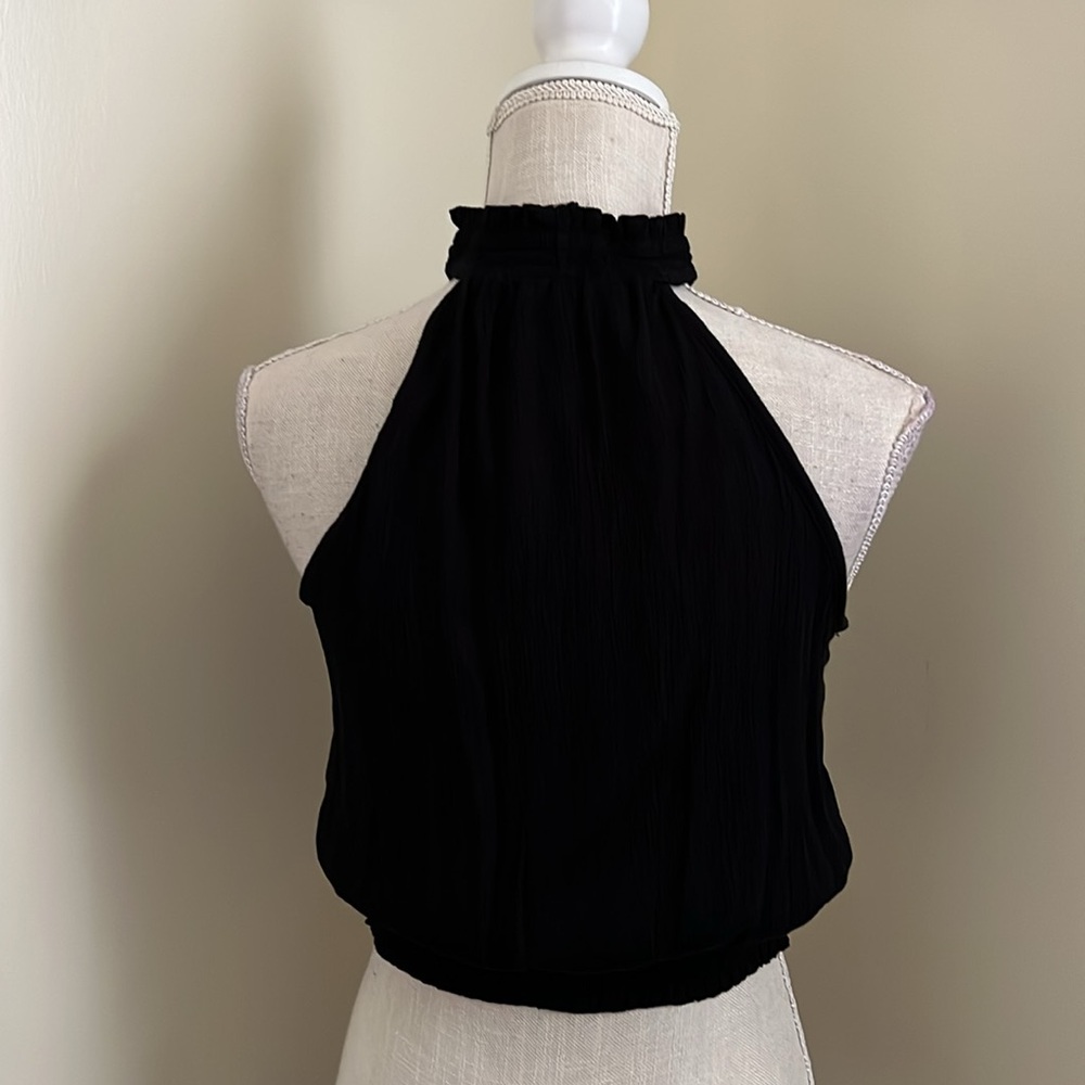 🆕 Angie Black Halter Top - Picture 8 of 10
